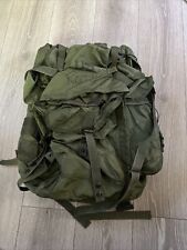 VINTAGE  Rucksack Army Military Backpack Bag Green picture