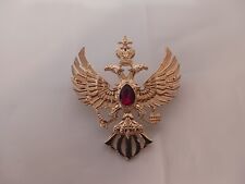 Soviet Union USSR Russia Double Head Eagle Pin Badge Masonic Brooch  picture