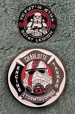 Charlotte Fire Department Station 9 Star Wars Stormtroopers Challenge Coin & Pin picture