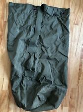 Military Duffle Bag Green Nylon Carry Straps US Army picture