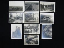 Lot of 10 WW1 Original Military Photos Soldiers, Locations, Equipment WW1 (C) picture