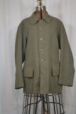 antique military uniform jacket Swiss chest 46 green/gray original  picture