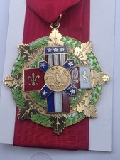 Rare Louisiana National Guard Medal of Honor - Full Size State Military Award