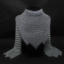 Chainmail Collar - Woman Knight Armor in Aluminium Anodize Bright Rings 10mm 16, picture