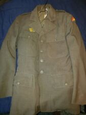 WWII 41st Infantry Division uniform set, coat, shirt, pants, ribbons, caps picture