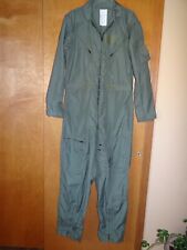 U.S. Military Flight Suit Flyers Coveralls CWU-27/P Flame Resistant Size 44 Long picture