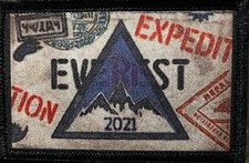 Everest Expedition Morale Patch Tactical Military Army Flag Badge