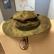 Vintage Army Camo Vietnam Era Boonie Jungle Hat Size 7 1/8 picture