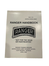 Official US Ranger Handbook Army Book Military Training Manual Guide SH 21-76 picture