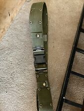U S Army Green Belt Plastic Belt Buckle Size XXL Waist  48 Inches picture