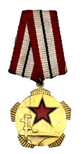 Albania Communist Red Star Medal Ylli i Kuq Socialist Era Military Award
