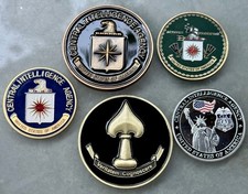 Central Intelligence Agency CIA Challenge Coin set SAC SAD SOG