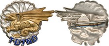 7° T. D. N.D, Battalion Para Vietnamese, Krematorium, A.B Hallmark