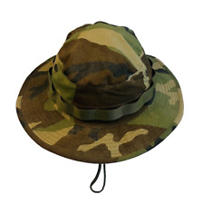 True-Spec Military Army USMC NAVY USAF Camo Green Bucket Hat 7 1/2 picture