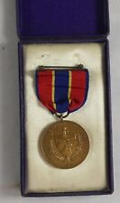 US Spanish American War Cuban Occupation Army Medal Numbered M. #2823 w/ Box picture