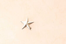 Vintage World War Two Army General Sterling Star Collar Shirt Pin picture