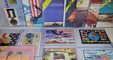 Desert Storm Desert Shield, 12 Greeting Cards, 6 Postcards, 1 Metal picture