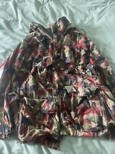 Swiss M70 Alpenflage Camouflage Parka Military Field Jacket, Size EU56, XLarge picture