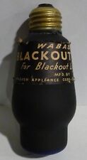 RARE WW2 WABASH BLACKOUT Light Bulb - Tested & Works picture
