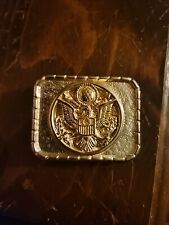 vintage us military belt buckle, Cuff Links, Etc. picture