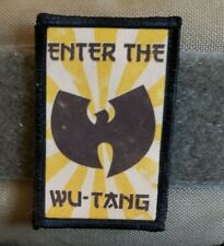 Wu-Tang  Morale Patch Tactical Military Army USA Flag Funny badge hook WUTANG picture