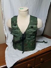 MOLLE II Fighting Load Carrier - WOODLAND - Zipper - NO Buckle - BLACK picture