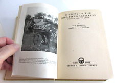 1919 WWI Unit History 324th Field Artillery US Army, Q.T. Ashburn, World War One picture