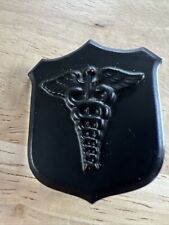 U.S. ARMY MEDICAL CORPS PHYSICIAN INSIGNIA HAT PIN BLACK - METAL picture