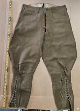 WW1 World War 1 Military US Army Wool Pants Trousers SIZE 33 picture