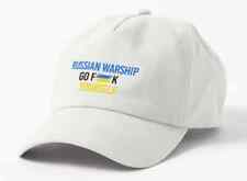 Cap Unisex Patriot Print Russian Warship Go F**k O*F. Support to Ukraine💛💙 picture
