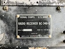 Rare Signal Corps BC-348-Q Us Army Communication Radio Receiver WWII Vintage picture