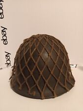 Vintage Army Netted Helmet with Inner Liner 1975 C.J. Fuchs Ltd War Memorabilia  picture