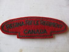 CANADA - REGINA RIFLE REGIMENT  4.5