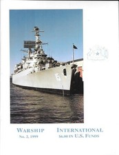 Warship International N2 1999 HMS Vanguard Battleship Russia Italian Navy WWI