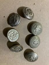 Vintage Military Civil War Police Navy Insignia emblem antique Buttons picture