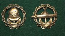 WW1 Russian Submarine & Diver Badges picture