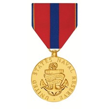 Naval Reserve Meritorious Service Medal Gold Plated