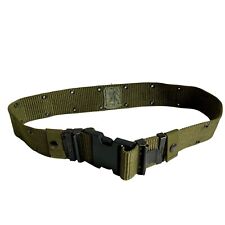 US Army Individual Equipment Pistol Belt LC-2 Green Size Medium OD Green picture