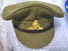 BRITISH 1918 DATED WW1 OTHER RANKS WOOL TRENCH CAP ROYAL ARTILLERY picture