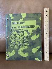 Vintage ~ Army Military Leadership Book ~ Headquarters Dept of the Army ~ 1990 picture