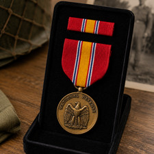 National Defense Service Medal With Ribbon Bar, Full Size - New *mocinc.1982*