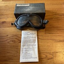 STEMACO NSN 8465-01-004-2893 Military Sun Wind Dust Goggles In Box W/Extra Lens picture