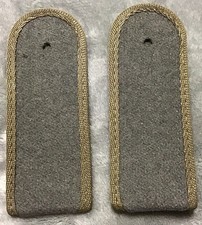East German Germany Subdued Soldier Shoulder Boards Rank Insignia NVA DDR GDR