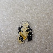 US Navy F-14 Tomcat Pin Fighter Jet Mascot Lapel Badge Naval Aviation Gift VTG