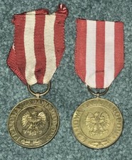 2 Original WWII Poland Polish Victory Medals