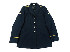 US Army ASU Coat 10 MR Women's Dress Blue 450 Poly/Wool Classic Service Jacket picture
