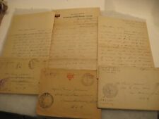 3 WW1 LETTERS FROM AEF SOLDIER LT D. ROGERS MG COMPANY 140TH INF 35TH DIVISION picture