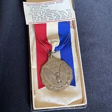 WWI US Service Medal - Stamford, Conn. - Full Soldier Name & Detail - RARE picture