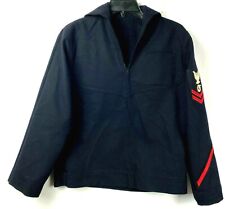 WWII US Navy Cracker Jack Top Petty Officer 2nd Class Tradesman Jacket Size 36 picture