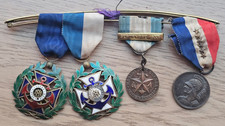 1933 CUBA CUBAN MEDAL BAR NAVAL MERIT CROSS MERIT SEMPER FIDELIS SEPTEMBER 4